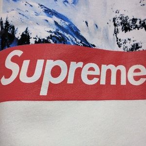 Supreme X North Face Crew Neck Sweatshirt